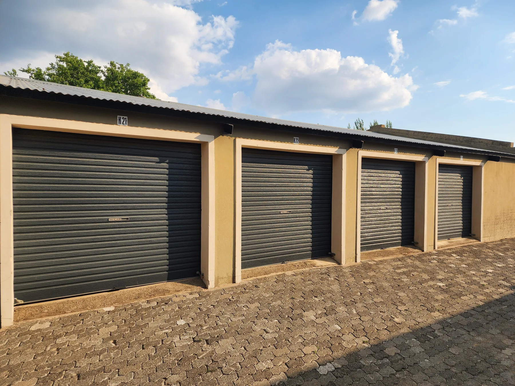 Easy Rentals Group storage units inside the secured facility